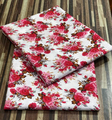 UnStitched Digital Printed Cotton 2 pc