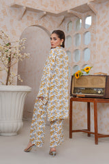 Nyra | Printed Linen Collection 2 pc | Serene