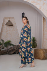 Nyra | Printed Linen Collection 2 pc | Leya